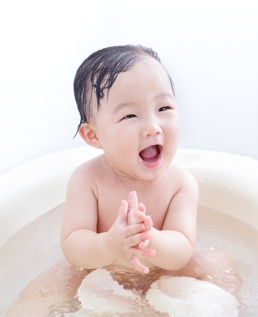 Cute Baby Taking Bath.jpg